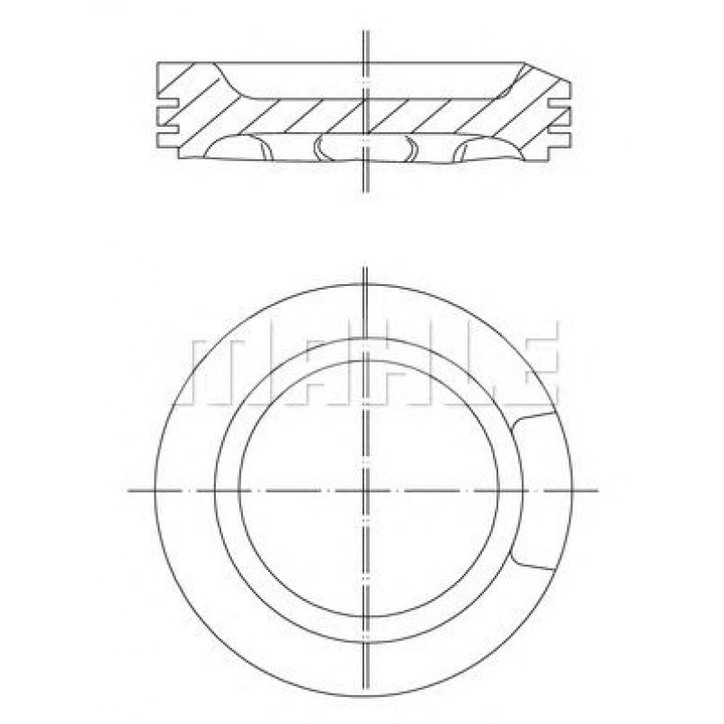 0330402 Mahle - Кільця